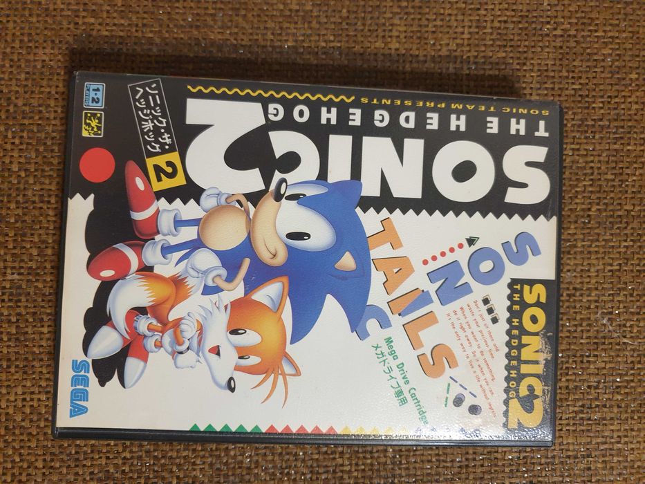 Картридж Sonic 2 Оригінал Японія повний комплект Sega: 1 500 грн