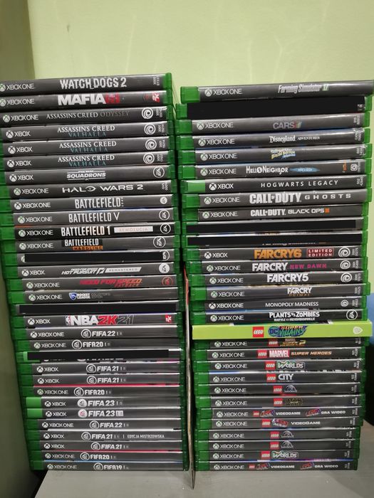 Gry Xbox One Far Cry Battlefield Fifa Lego Hogwarts Legacy NFS COD