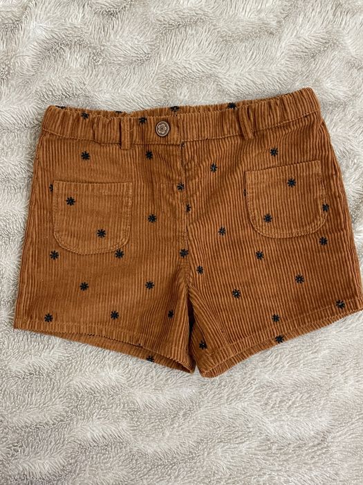Вельветовые шорты на девочку 3-4 года