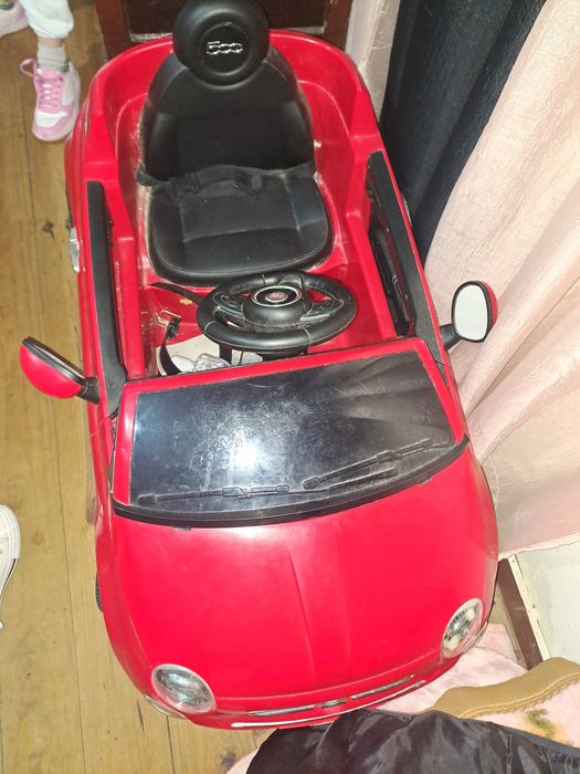 Carro a bateria fiat 500