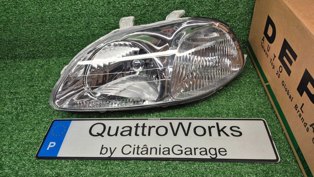 HONDA CIVIC VI 06.95-10.01 - ÓTICA/FAROL ESQUERDA DEPO NOVO EMBALADO