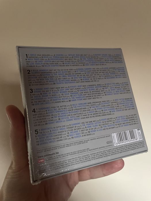 Музичний CD диск Збірка 100% WOMAN (5 CD) (Фірмовий)