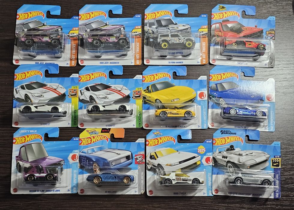 !ОНОВЛЕННЯ 20.01! Hot Wheels 2023-2025  Мейни, 5ти паки, Premium