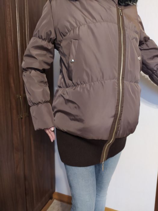 Зимняя куртка для беременных, вагітних 9fashion, -M размер