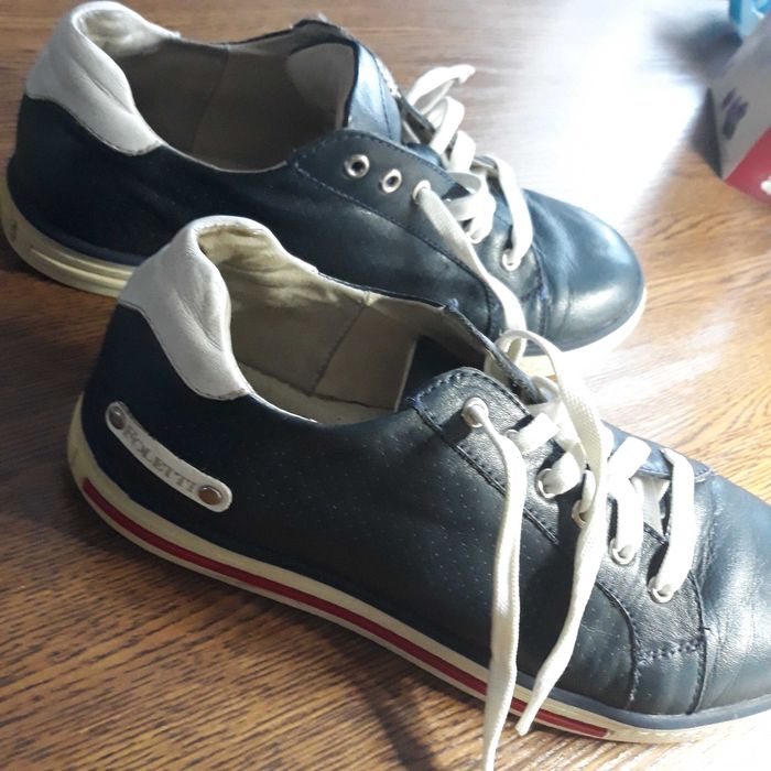 Детские кожаные туфли