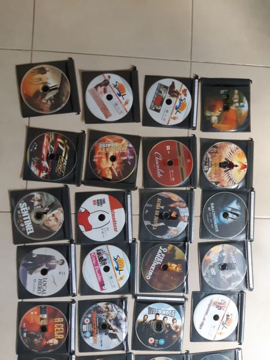 Lote 95 DVDS seminovos
