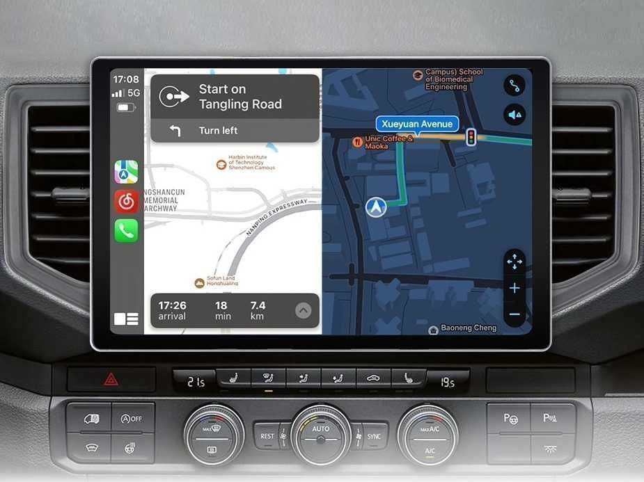 VW Crafter – Radio Android 15 10.33" CarPlay Android Auto GPS Nawigacja Stacja Multimedialna WiFi Bluetooth DSP PL 2GB/32GB