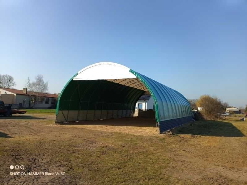 Plandeki na hale łukowe i namioty.