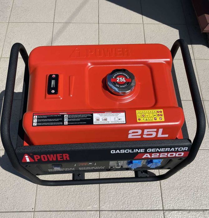 Бензиновий генератор 2.2 кВт. A-iPower A2200. Мідна обмотка.