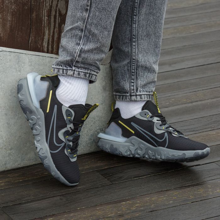 SALE! Nike React Vision Black Grey 40 41 42 43 44 45 найк реакт