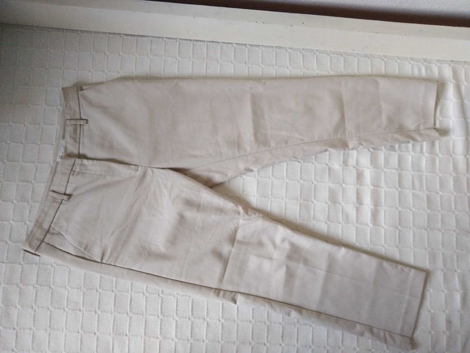 Calças Creme-Branco Lefties 40