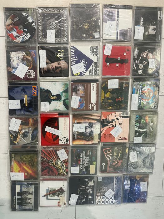 Płyty CD HIP-HOP ZESTAW 9,999 lub na sztuki