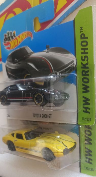 Conjunto 2 toyota 2000 GT hot wheels