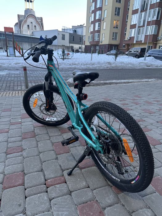 Дитячий велосипед Oskar Starry 20" 10" Бірюзовий