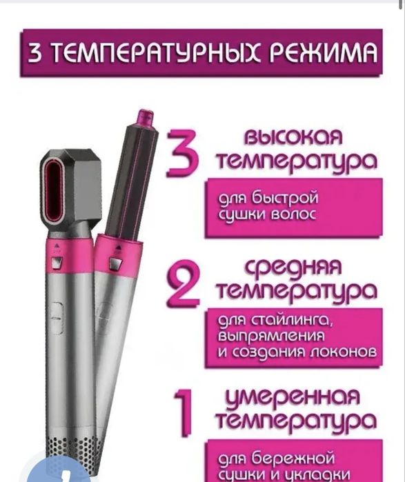 Мультистайлер Dyson Airwrap Complete HS01 Fuchsia