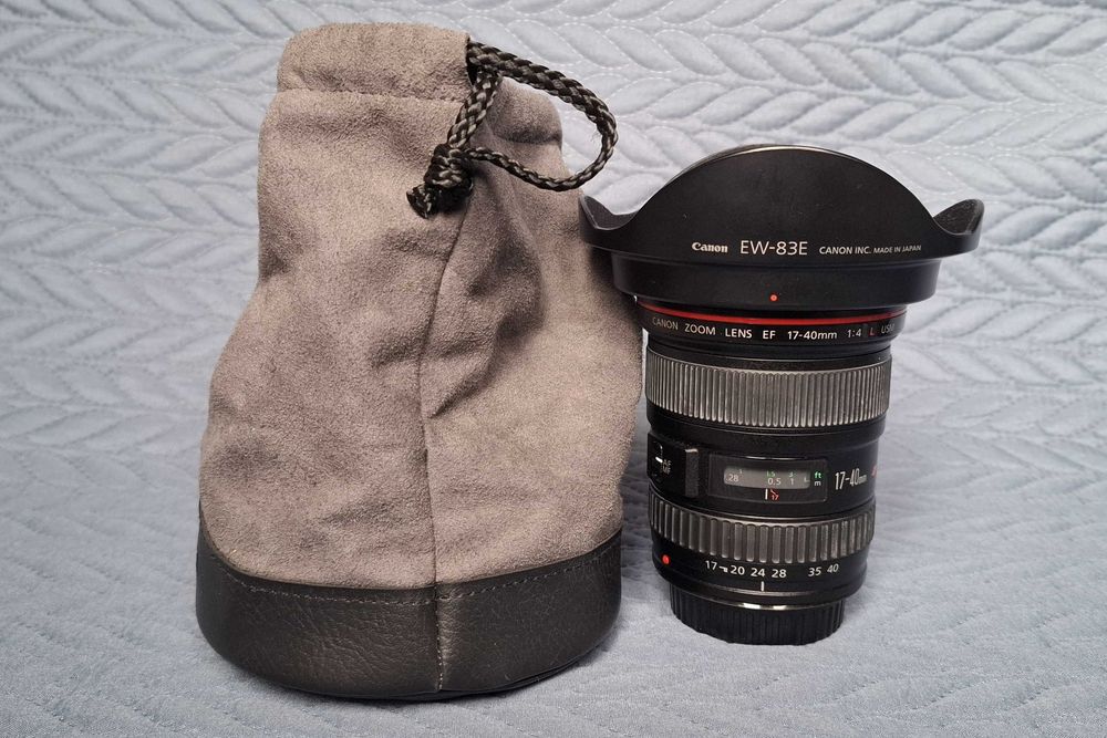 Objetiva Canon 17-40mm f/4L USM (como nova)