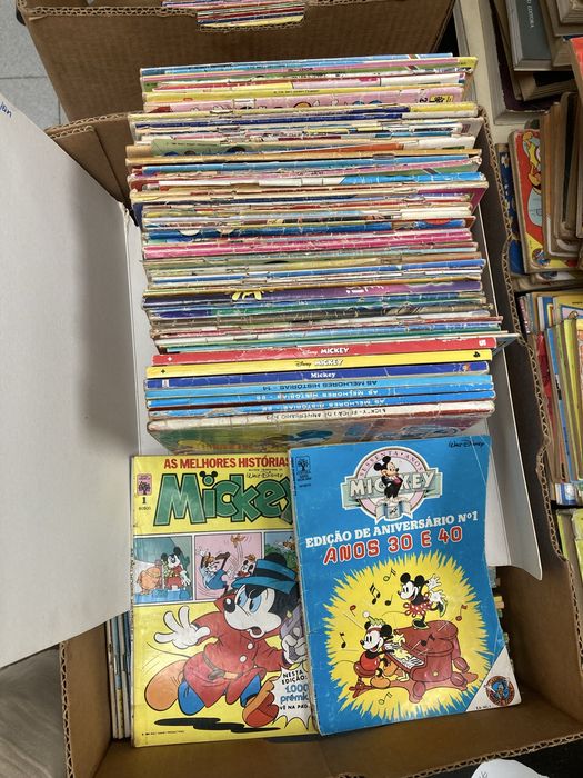 65 livros Mickey, Banda Desenhada