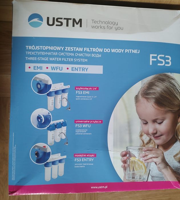 Zestaw filtrów USTM FS3 entry 1 Nowe!!!