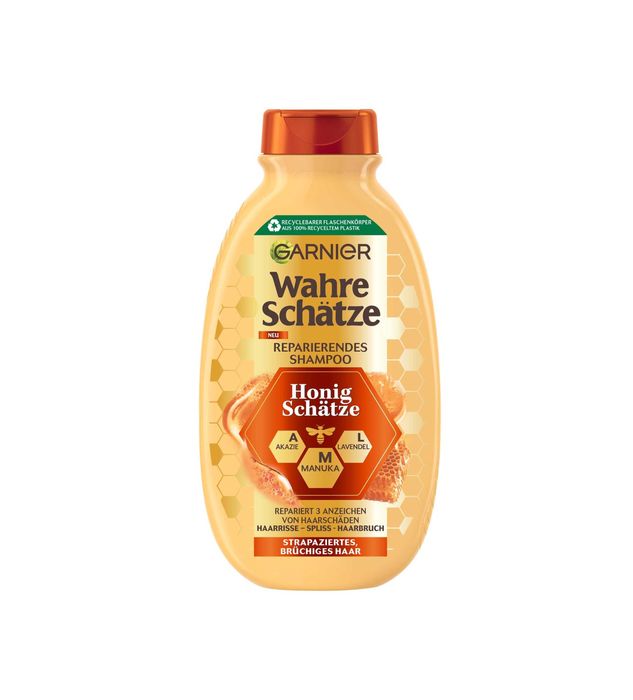 GARNIER WAHRE SCHATZE szampon regenerujący z miodem akacjowym 250 ML