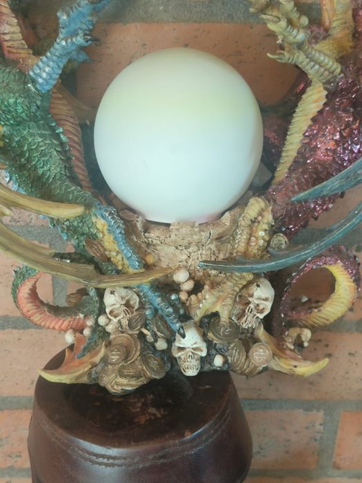 Candeeiro Dragões - Luminária