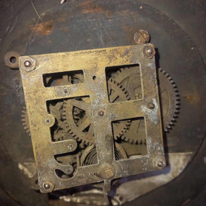 Часовой механизм старинный часы настенные годинник