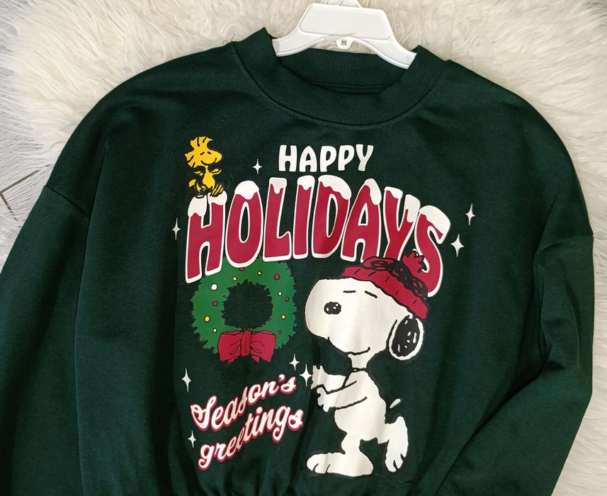 Новорічний світшот для дівчинки