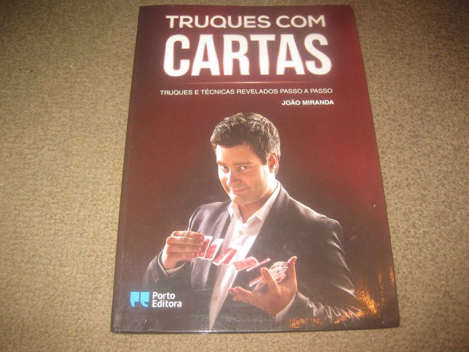 Livro "Truques com Cartas" de João Miranda
