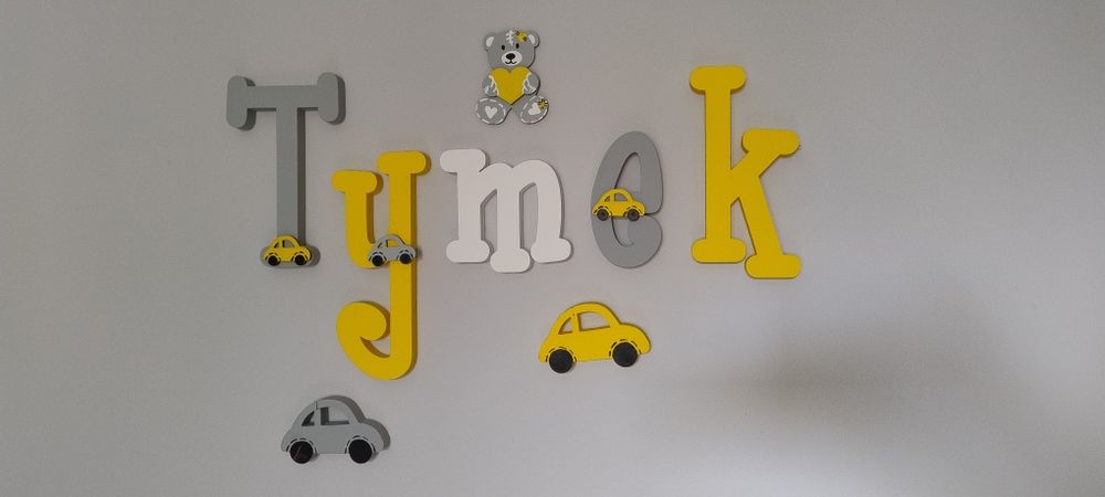Napis na ścianę  TYMEK