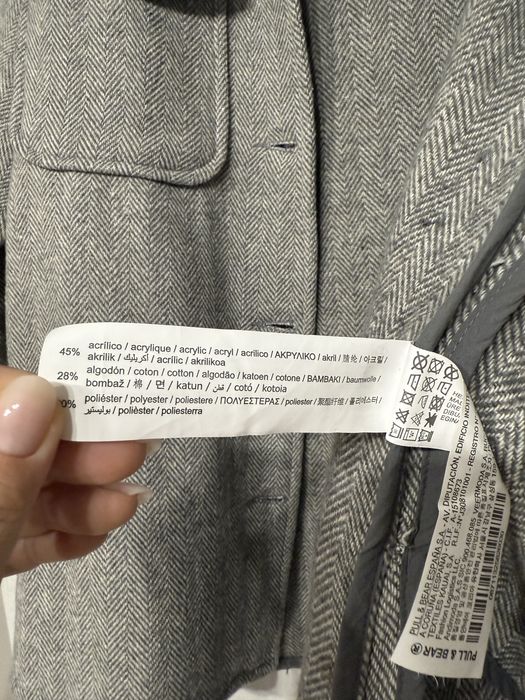 Пальто-рубашка Pull&Bear