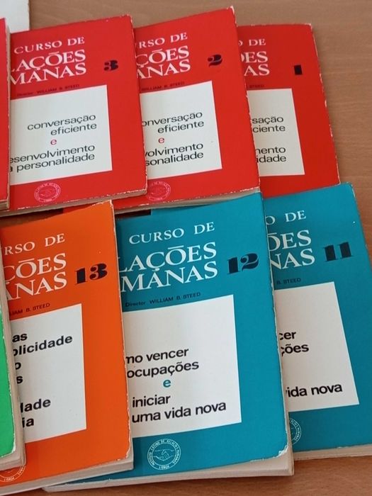 Colecção de livros curso de relações humanas
