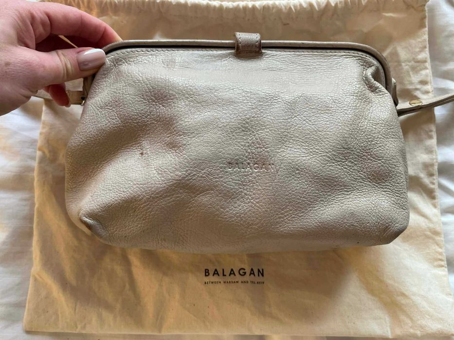 Torebka Bałagan balagan Rofe torebka M, kość słoniowa