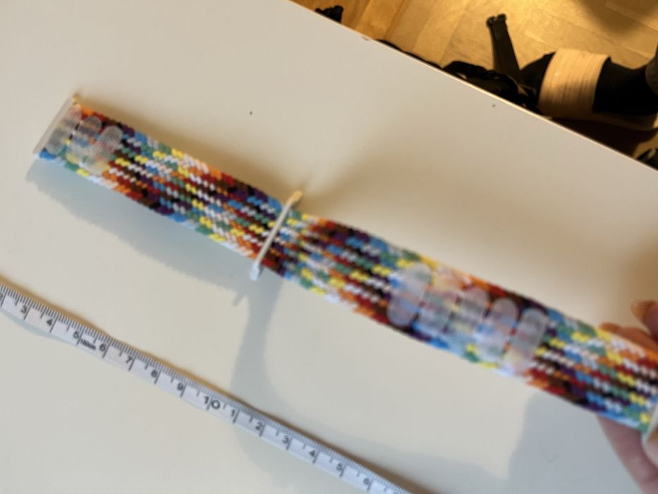 Pasek kolorowy pleciony do apple watch