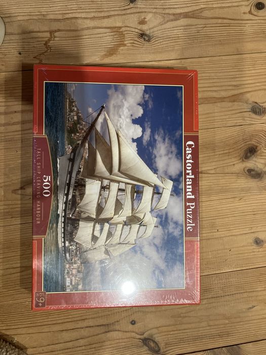 Puzzle statek, nowe 500 szt, na prezent