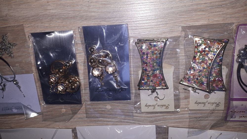 Nowe Spinki i kolczyki