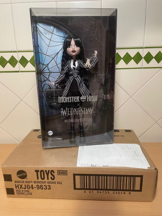 Boneca Monster High Wednesday Addams Netflix