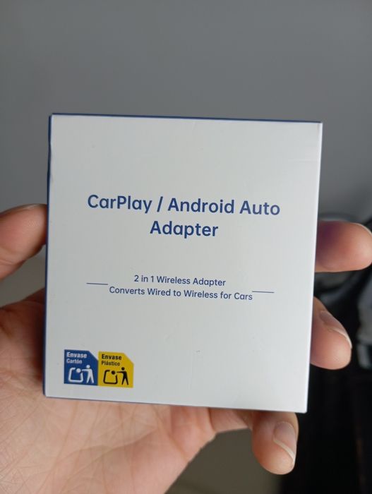 Adaptador sem fio CarPlay/Android Auto