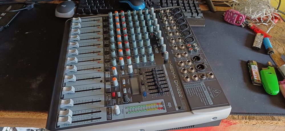 Mikser Behringer Xenyx QX1222 USB Klark Teknik