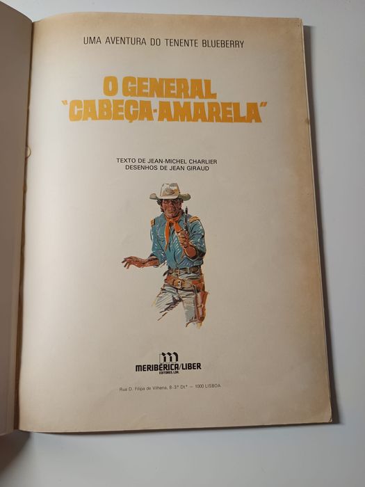 Blueberry general cabeça amarela