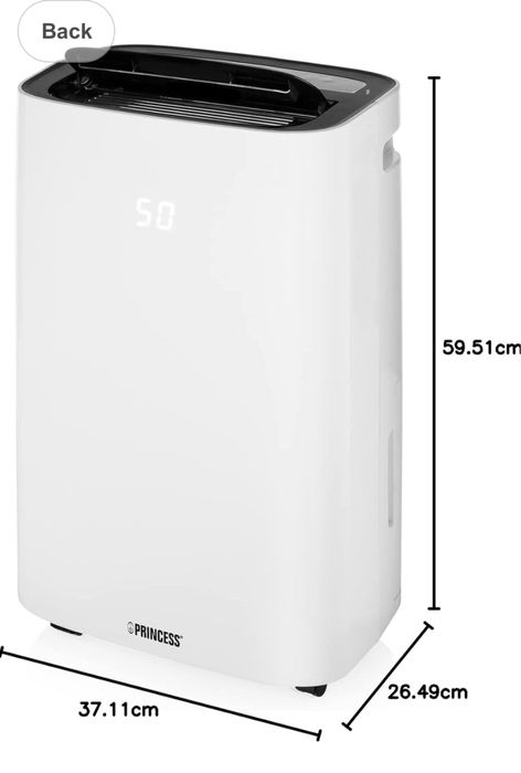 [NOVO] Desumidificador PRINCESS 01.368020.01.001 (6 L - 20 L/dia)