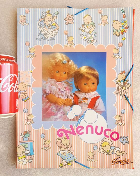 Antiga Capa de Elásticos ~ "NENUCO da FAMOSA" ~ Anos 80 ~ Nova ~ RARA