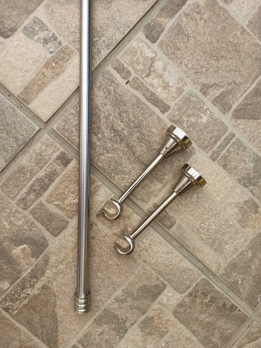 Karnisz metalowy pojedynczy 200 cm