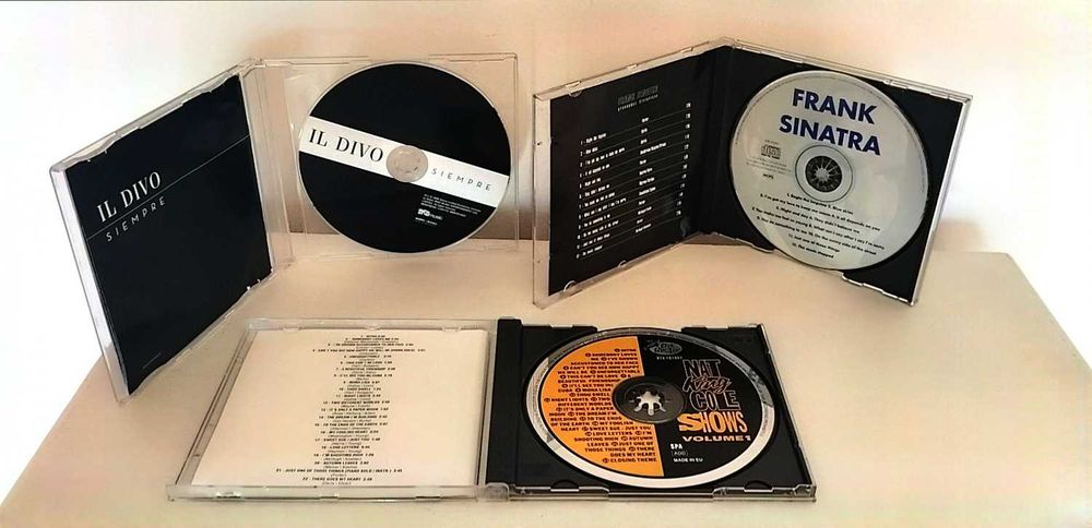 CD's Pavarotti e outros lote variado em bom estado