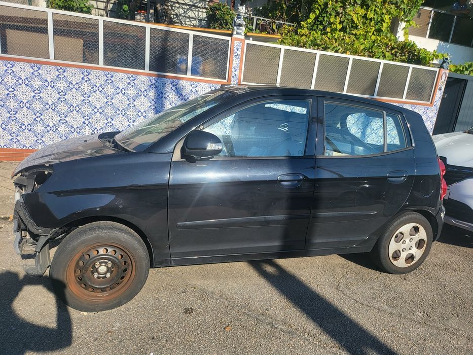 Kia Picanto 1.1 CRDi 2008 diesel avariado
