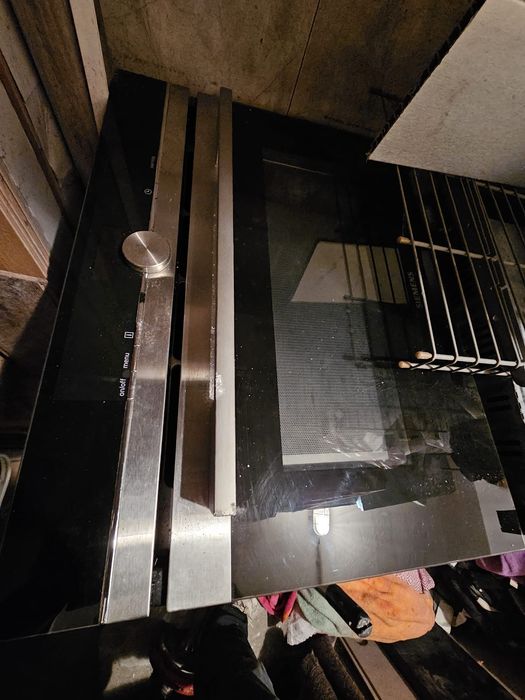 Forno e microondas de encastrar da Siemens