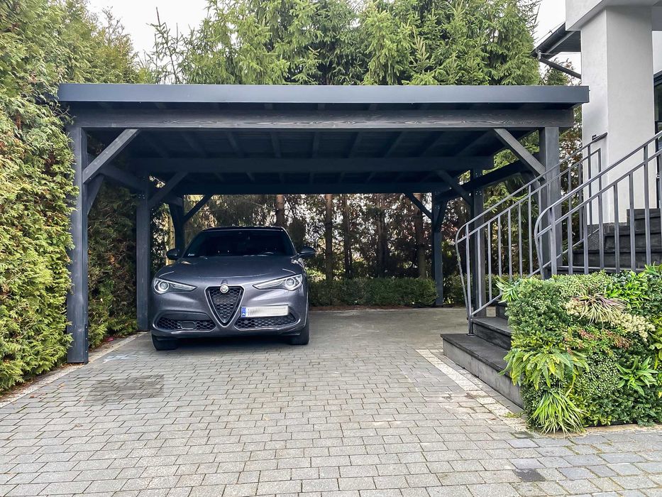 Zabudowa tarasu, pergola, wiata