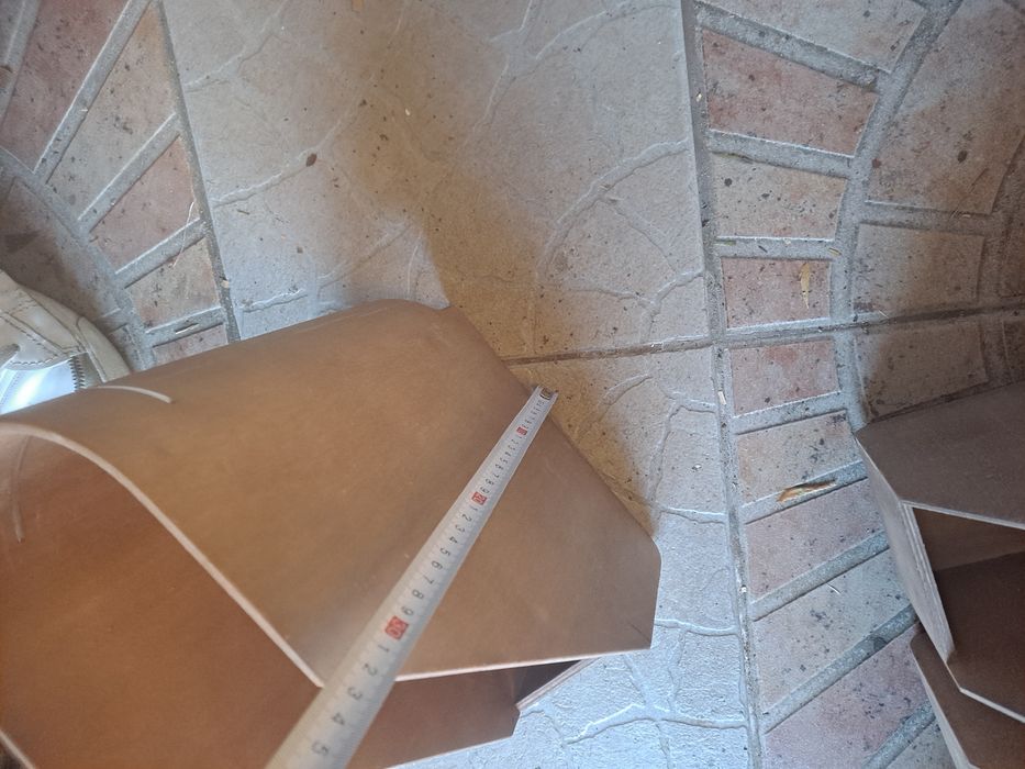 Segregatory drewniane na płyty winylowe itp