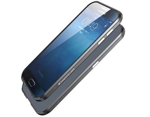 алюминиевый бампер LUPHIE samsung s8 plus на шурупах