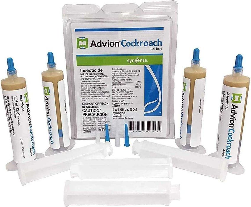 Засіб отрута від тарганів Dupont Advion Cockroach Gel оригінал США