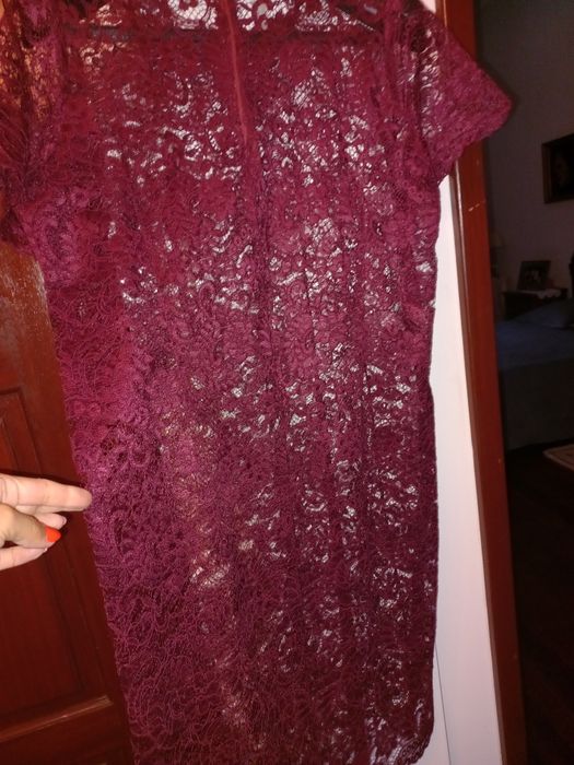 Vestido rendado 5XL