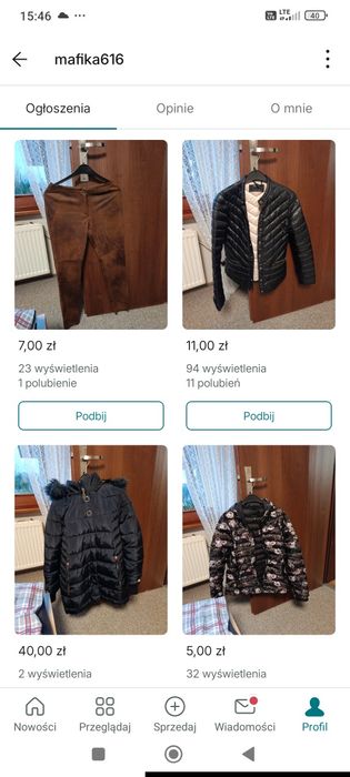 Duży zestaw ubrań rózne rozmiary